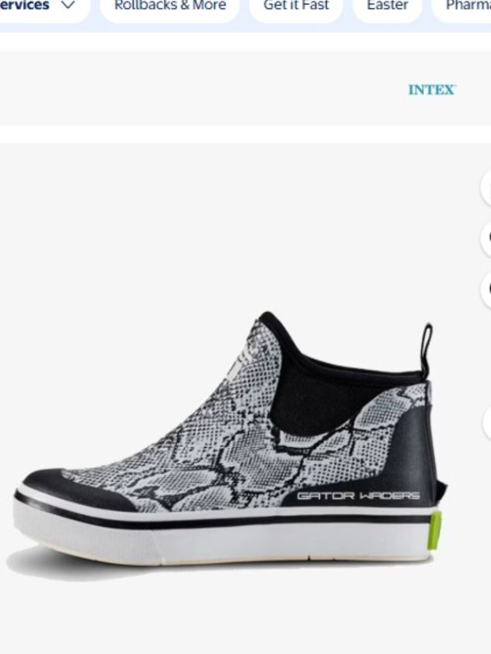 Gator Waders Snakeskin size 9 - Brand new water boots rainboots